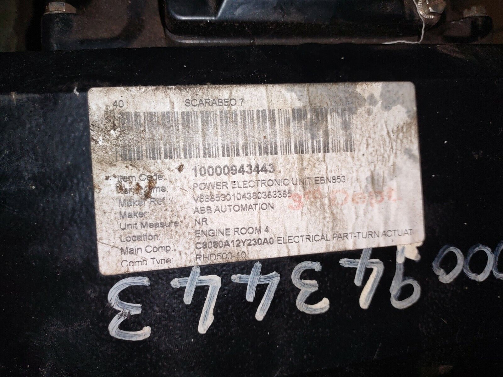 ABB EBN 853H Electronics Contrac 