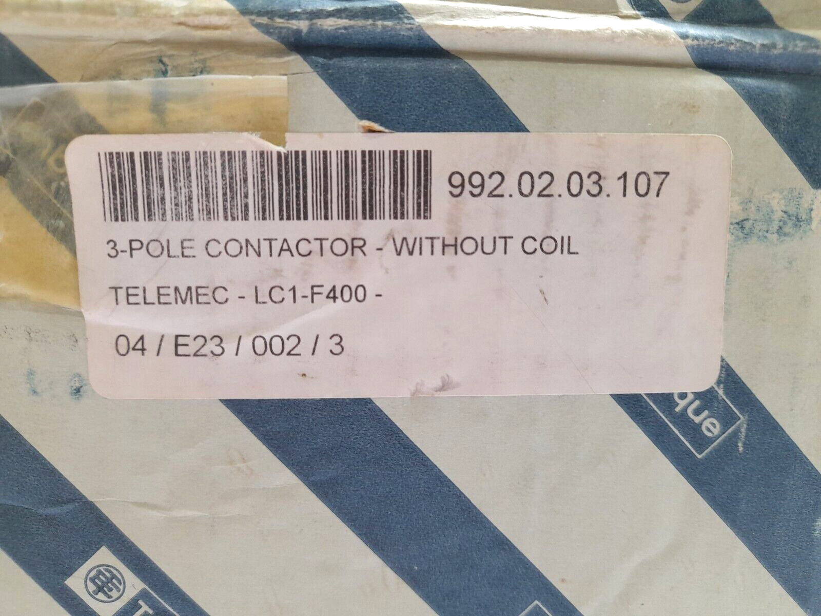 Telemecanique LC1F400 Contactor LC1 F 400 Without Coil Continuous Current 420A