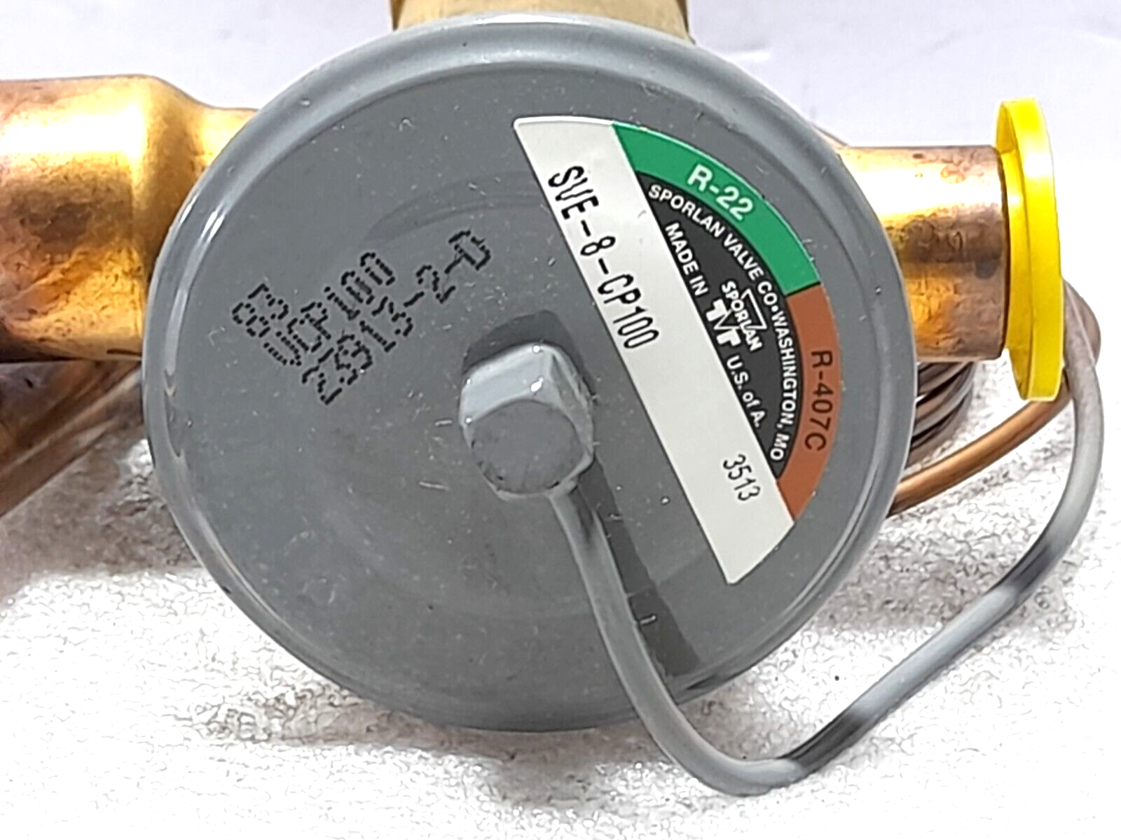 Sporlan SVE-8-CP100 Thermostatic Expansion Valve Quincy QVA-000390