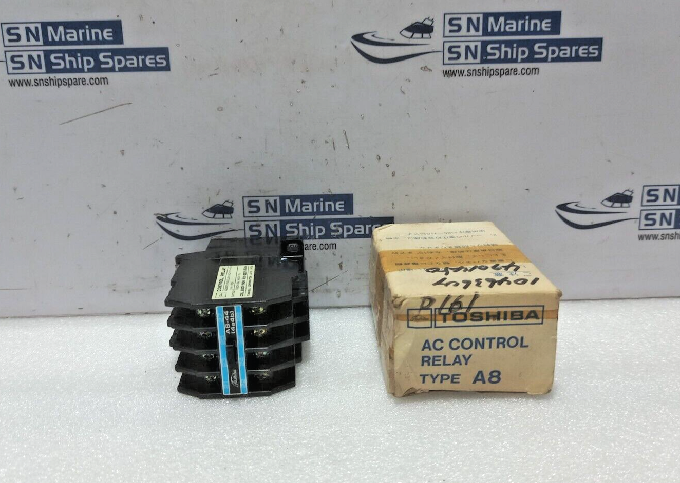 Toshiba A8-44 AC Control Relay Type A8 AC600V Max 200V-3A 440V-1A