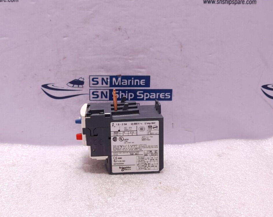 Telemecanique LRD07 Thermal Overload Relay 1.6-2.5A Konecranes 901LRD07