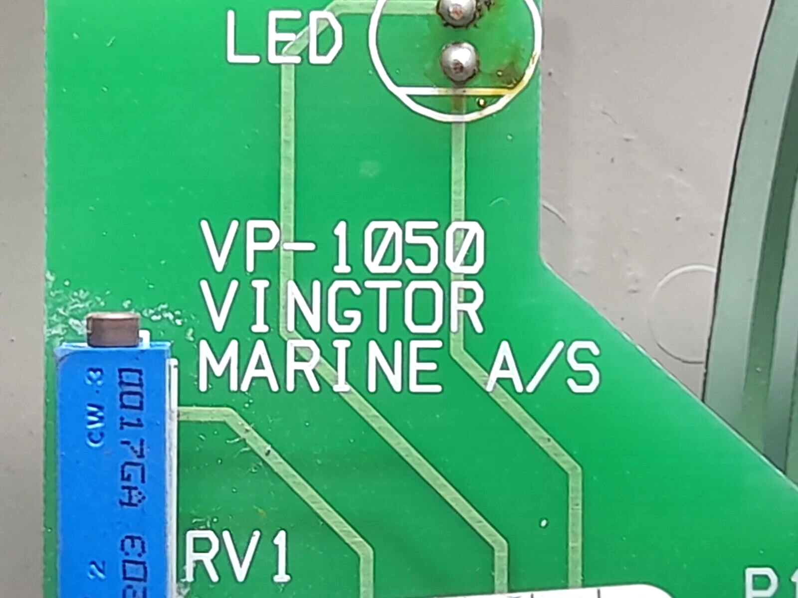 Vingtor VMP-530 Main Station Marine VP-1050 PCB
