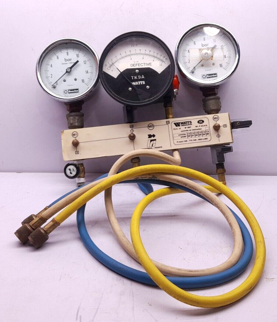 Watts Regulator TK 9-B Backflow Preventer Control Manifold Assembly TK9B