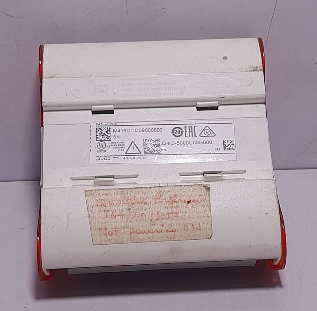 Trend IQ4IO-5000U00G000 Expansion Module / 16DI / IQ4/IO/16DI / IQ4IO5000U00G000