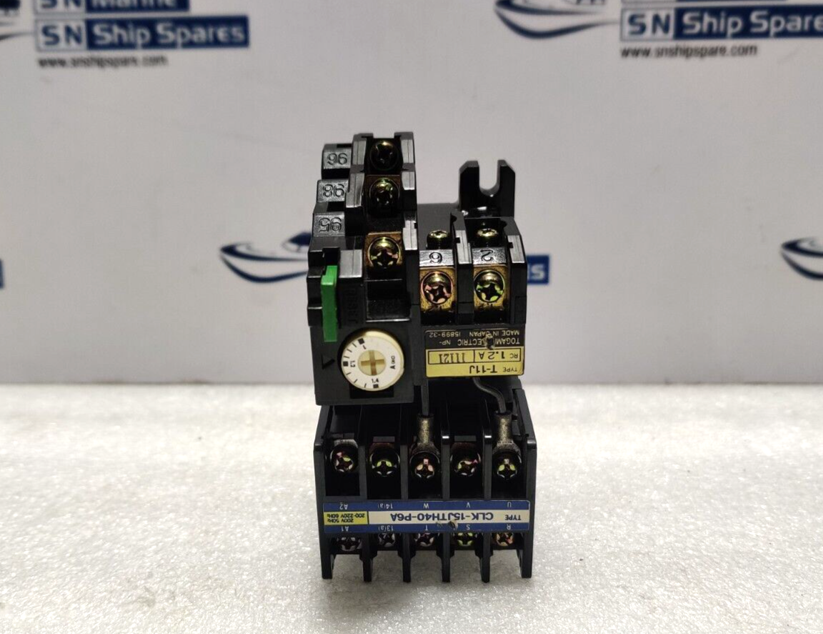 Togami Electric CLK015JTH40-P6A Magnetic Switch 240V 440V Togami Type T-11J