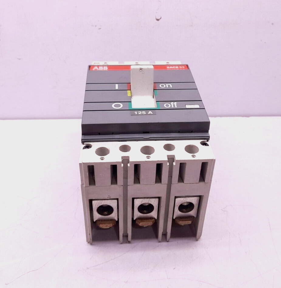 ABB Sace S3 S3L 3Pole Circuit Breaker 125A