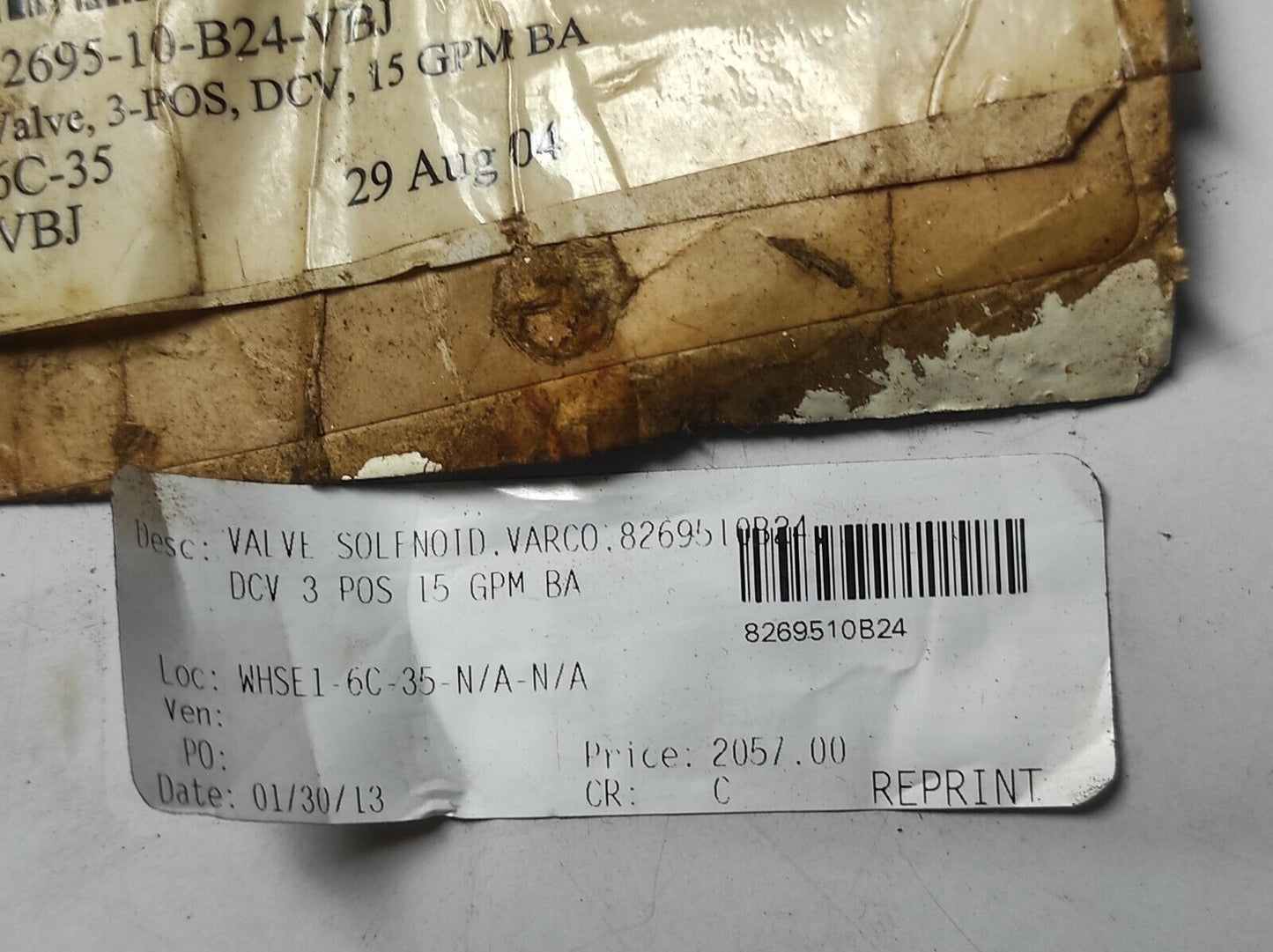 Vickers DG4V4-012A-M-X1-H4-10 Directional Control Valve DG4V4012AMX1H410