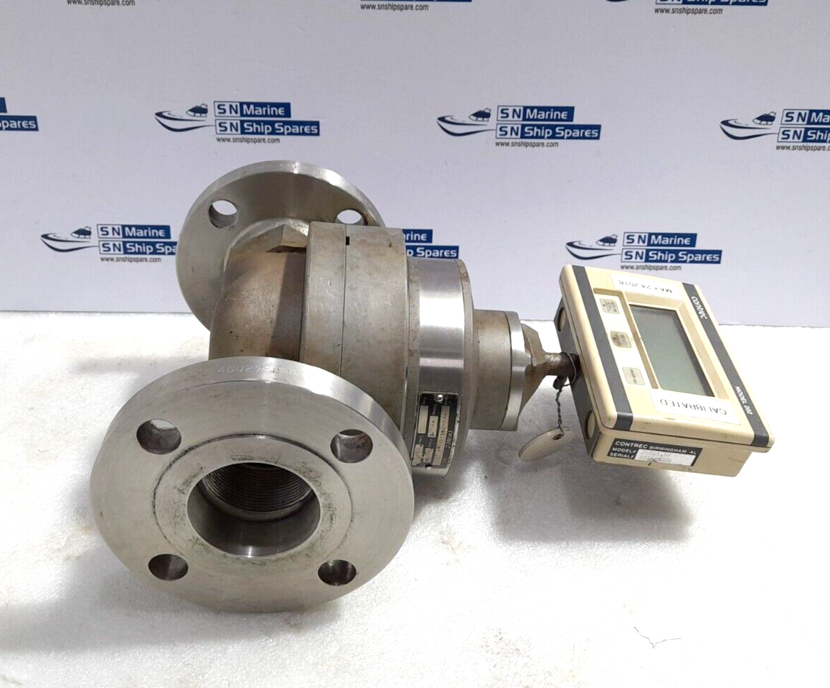 Trimec MP050S221-141 Flow Meter Contrec 202 Totalizer 202Di & 214Di