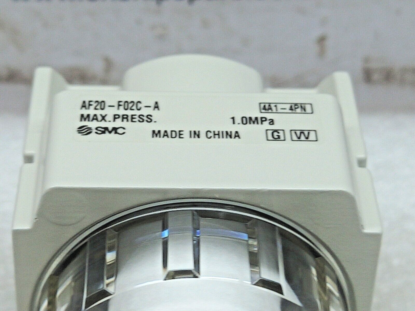 SMC AF20-F02C-A Air Filter With SMC AF20P-050AS Bracket Marinfloc 47170