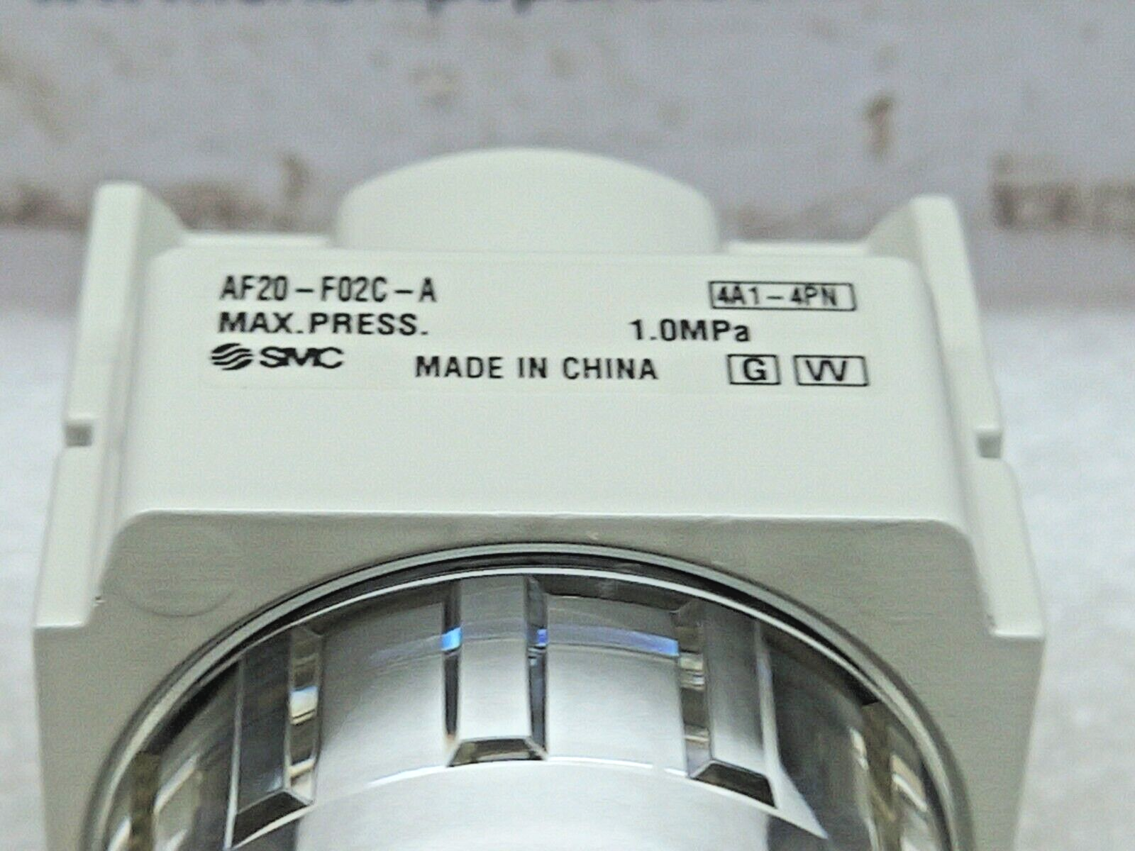 SMC AF20-F02C-A Air Filter With SMC AF20P-050AS Bracket Marinfloc 47170