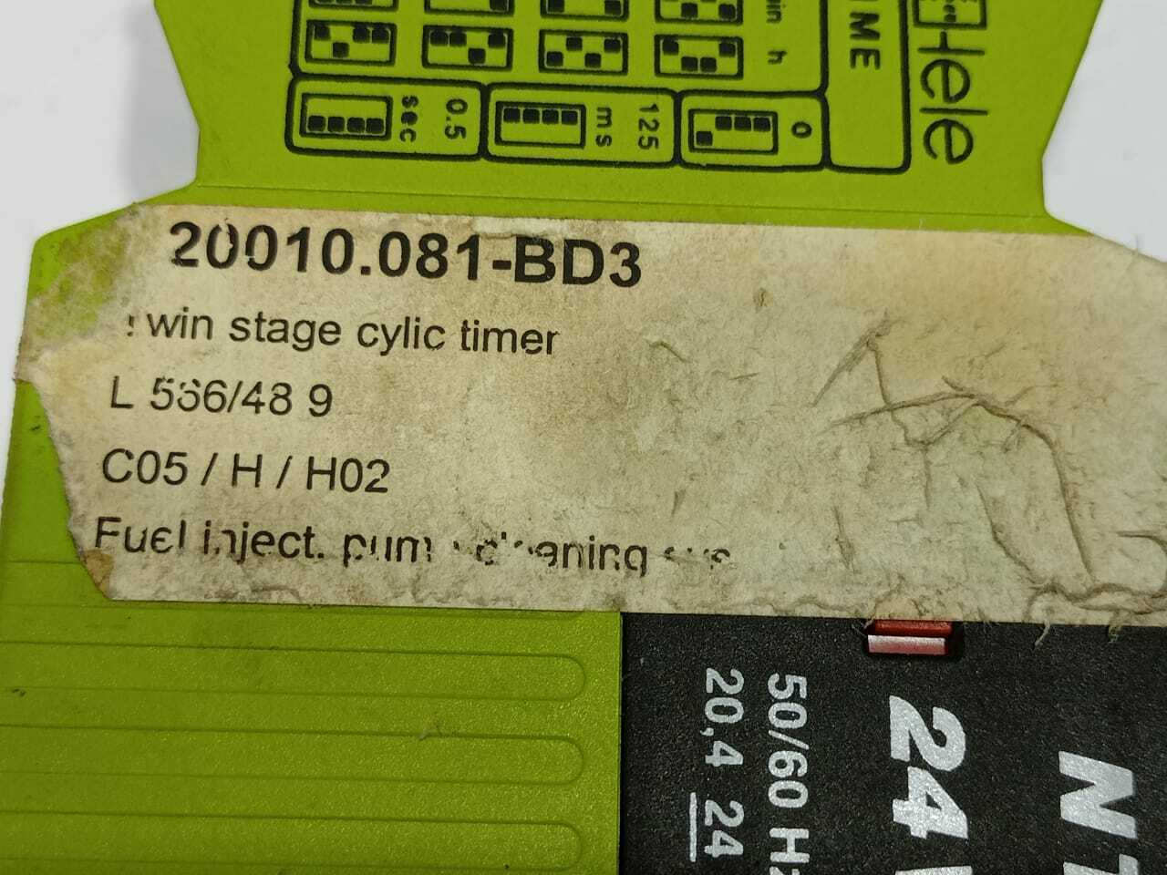 Tele NT3 24V Time Delay Relay 50/60Hz 2VA