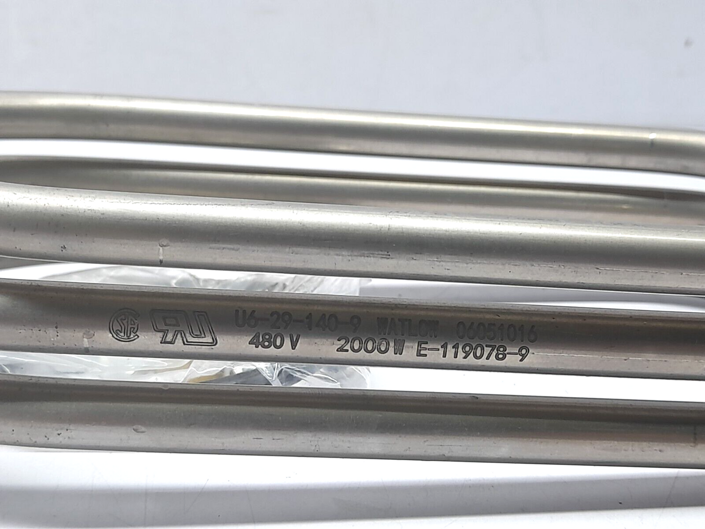 Watlow U6-29-140-8 Heater 06051016 440V 5000W 480V 6000W U6-29-140-9 00-109078-9