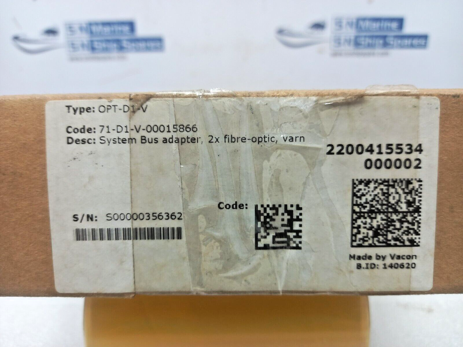 VACON OPT-D1-V System Bus Adapter 2x Fibre-Optic 71-D1-V-00015866