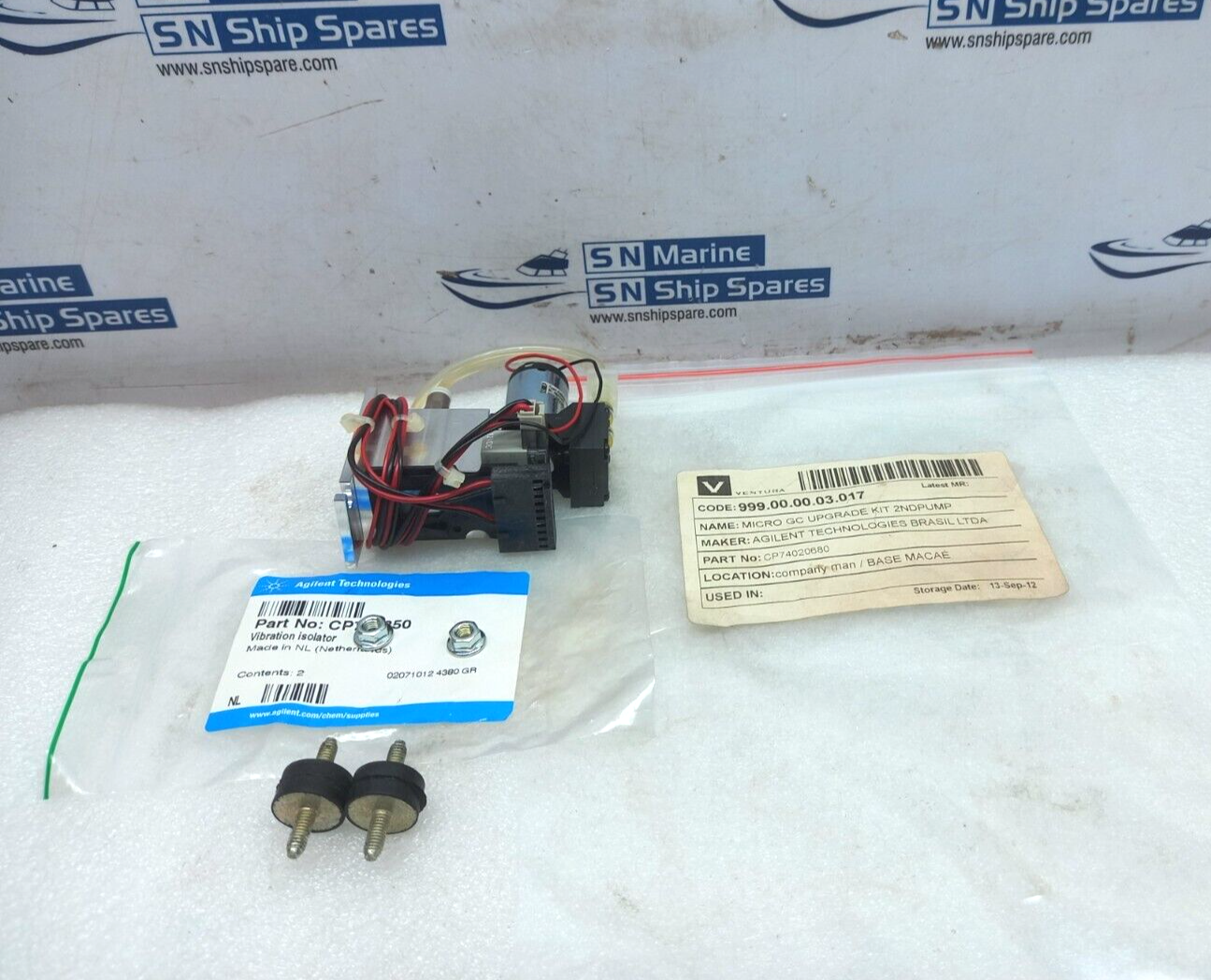Agilent CP74020680 Micro GC Upgrade Kit 2Nd Pump