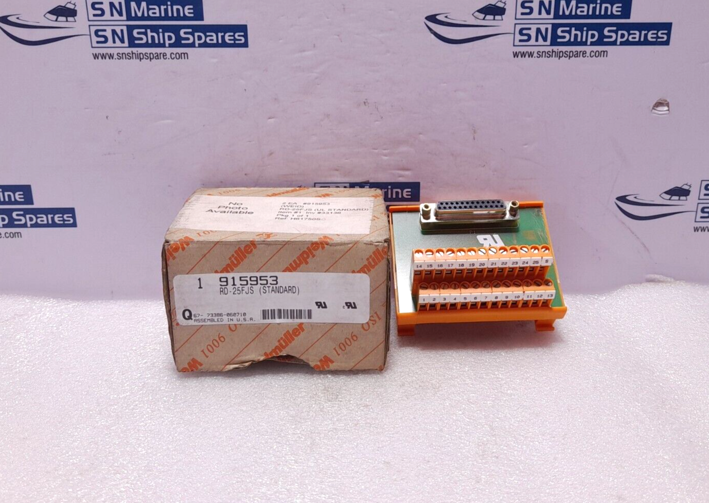 Weidmuller E141197 Interface Terminal Block Module 915953-67