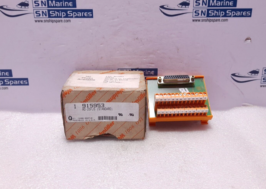 Weidmuller E141197 Interface Terminal Block Module 915953-67