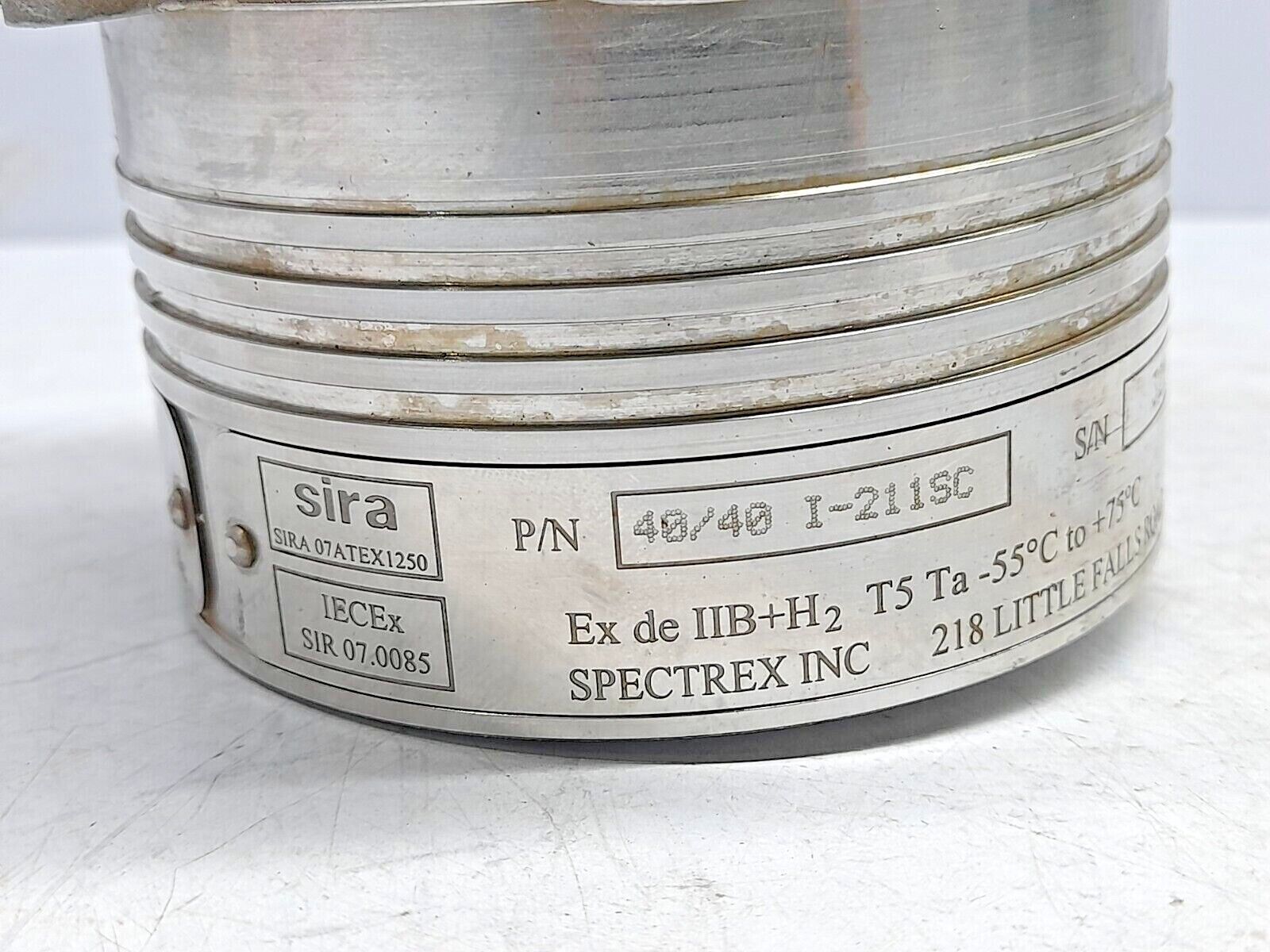 Spectrex SharpEye IR3 Flame Detector INC 40/40 I-211SC