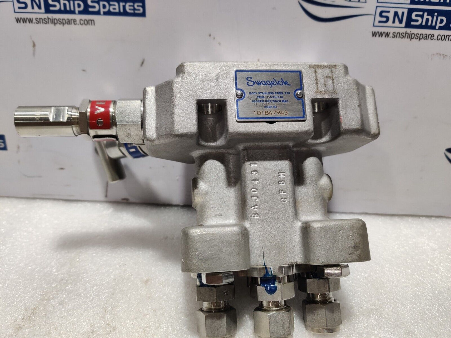 Swagelok MS5706S0003 Process Interface Valve 6000Psi CWP 204 C Max 101847943