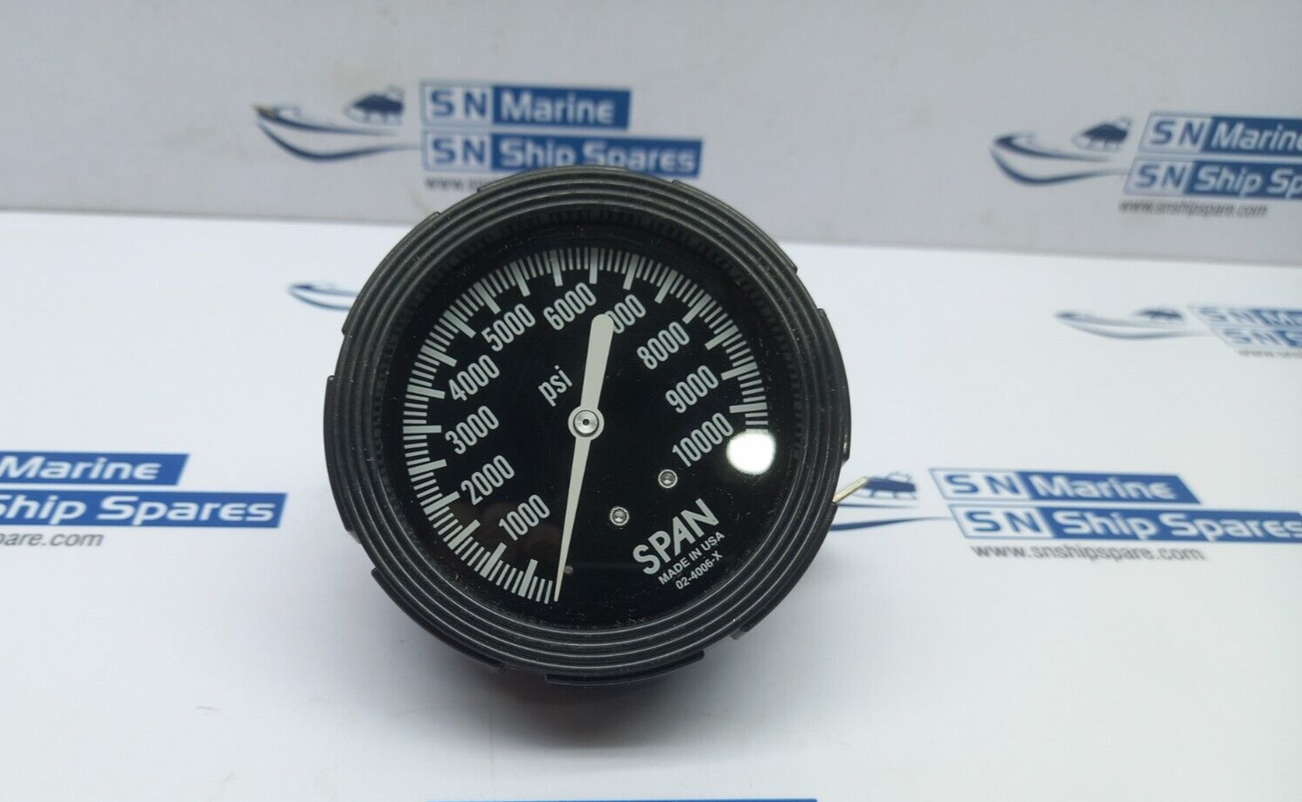 Span 02-4006-X Pressure Gauge 2-1/2 10K Psi Panel NOV 7403188
