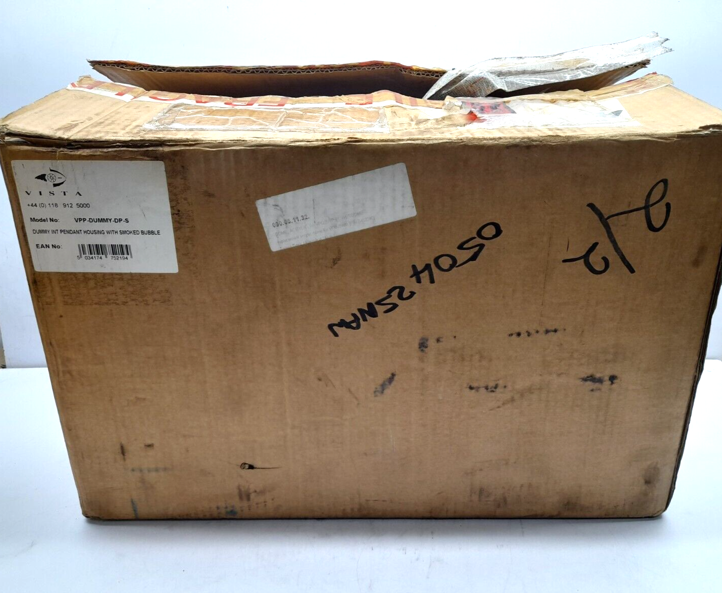 Vista VPP-DUMMY-DP-S Dummy Int Pendant Housing With Smoked Bubble