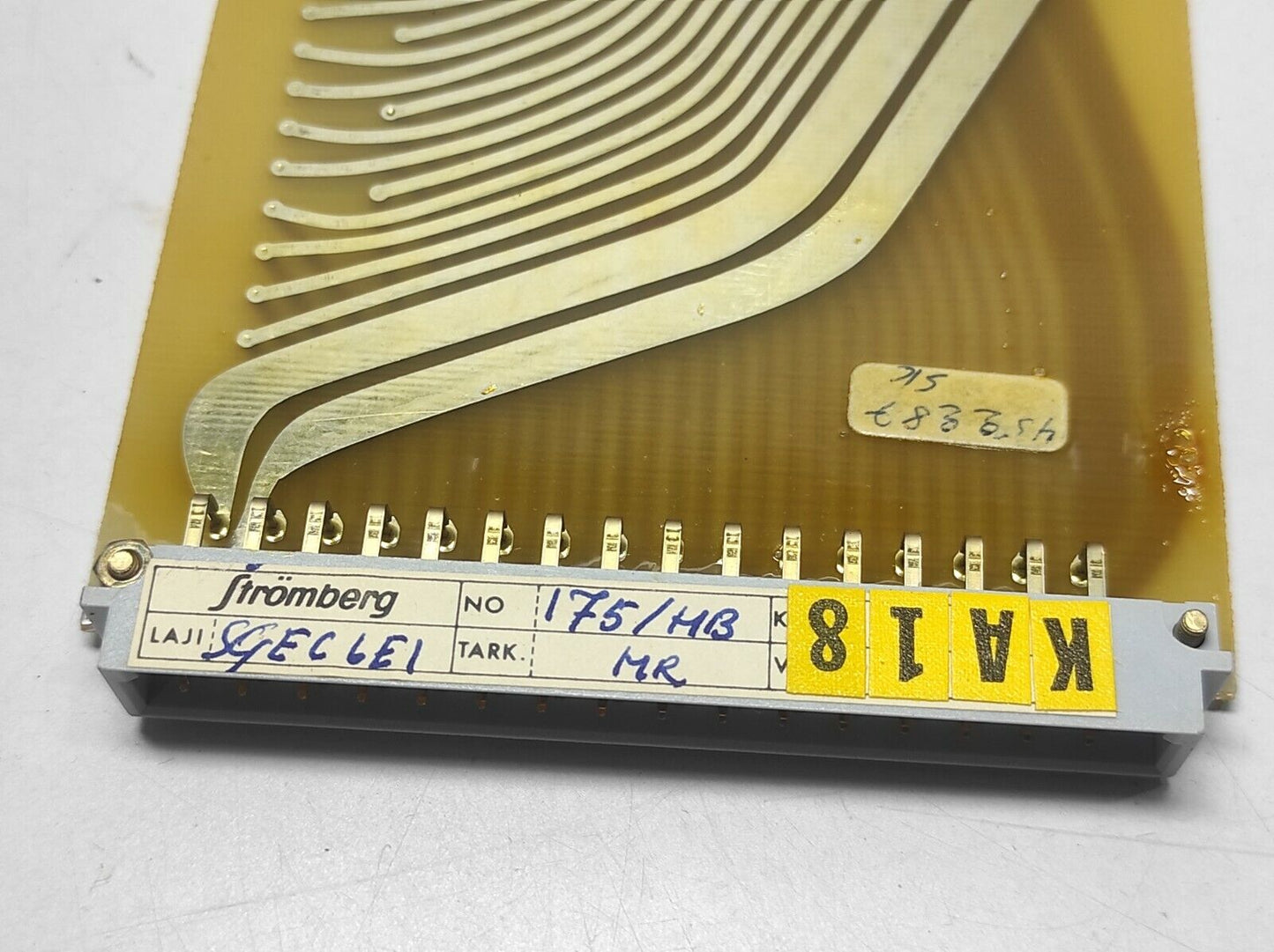 Stromberg SGEC 6E1 PCB B452287 B B452287B 175/HB