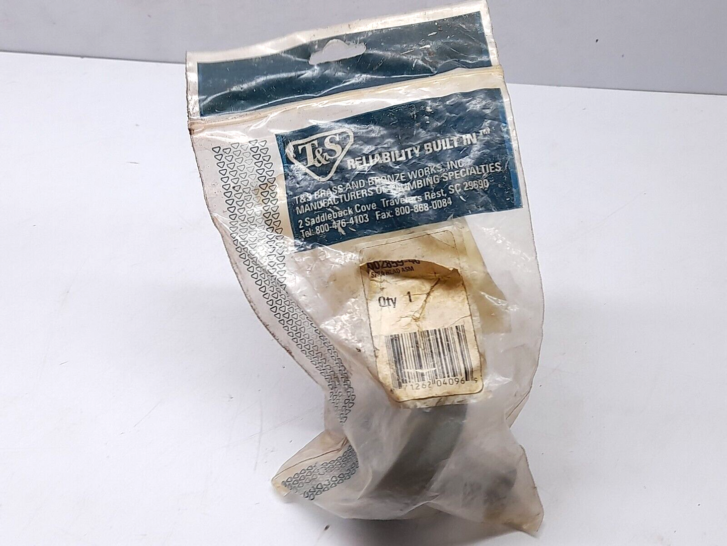 T&S Brass 002859-40 Spray Head Assembly / 00285940 / 285940