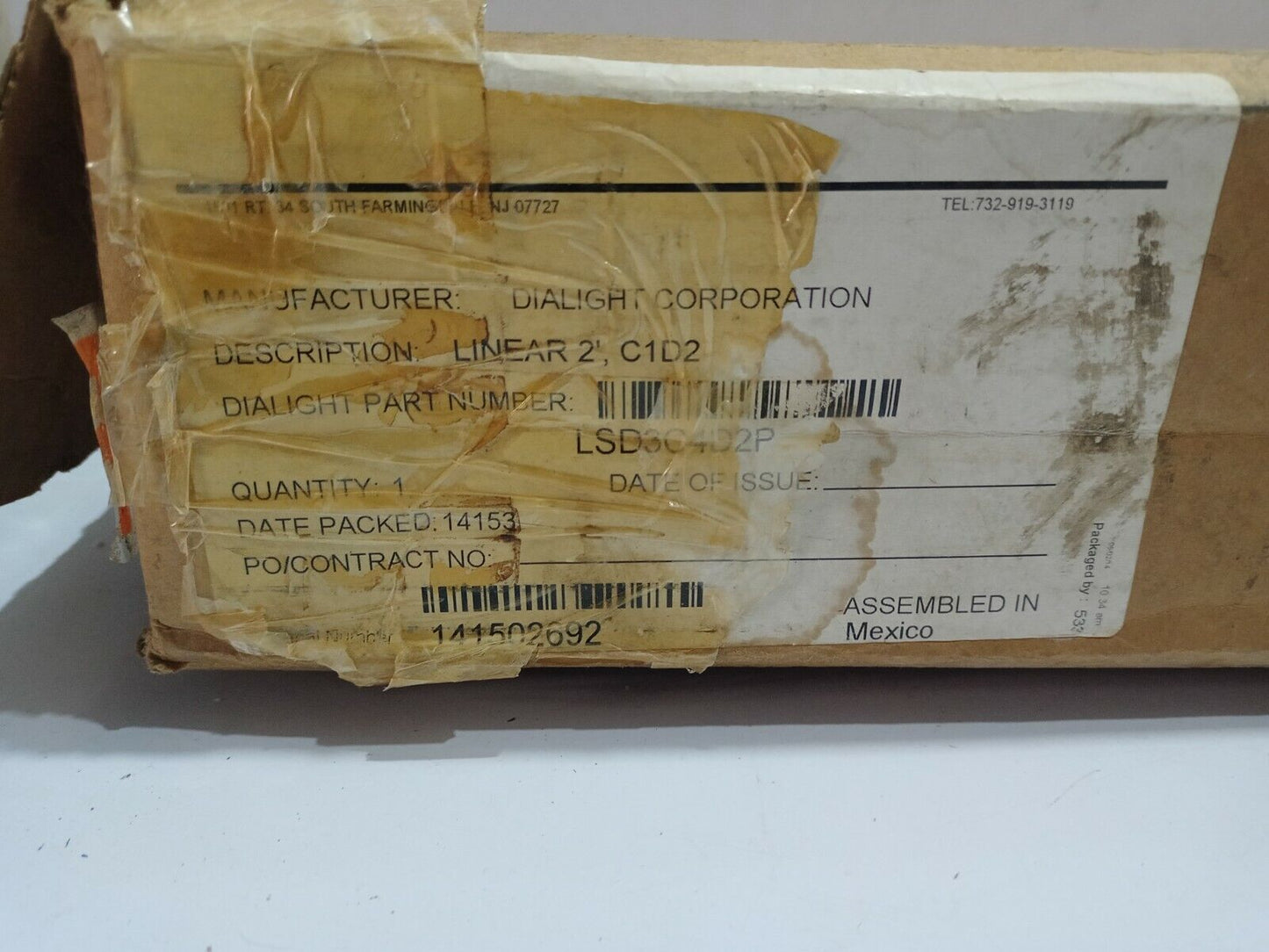 Dialight LSD3C4D2P Safesite LED Linear Fixture