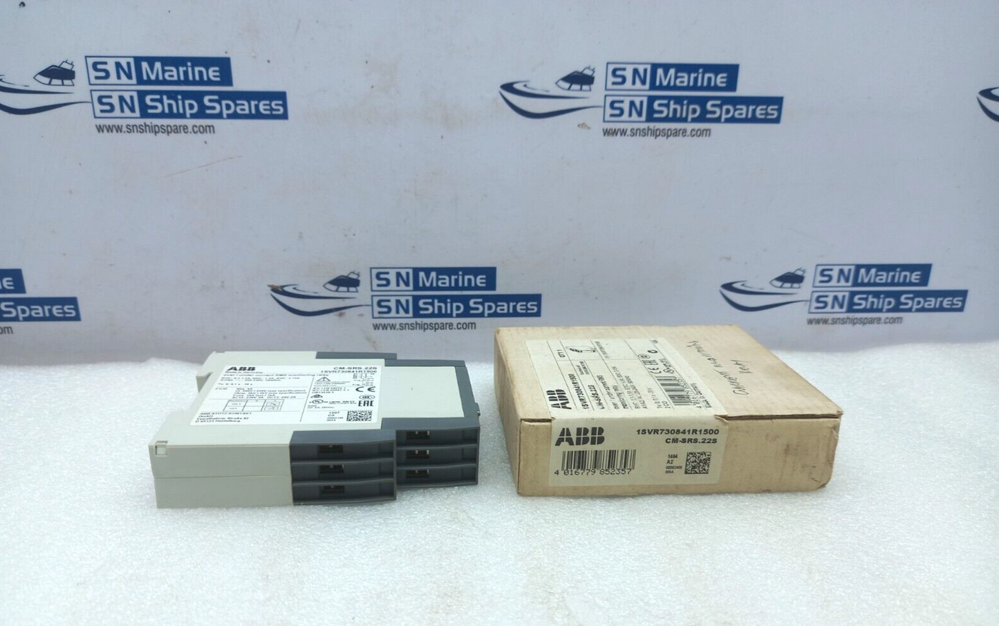 ABB 1SVR730841R1500 Over/ Under Current RMS Monitoring Relay CM-SRS.22S