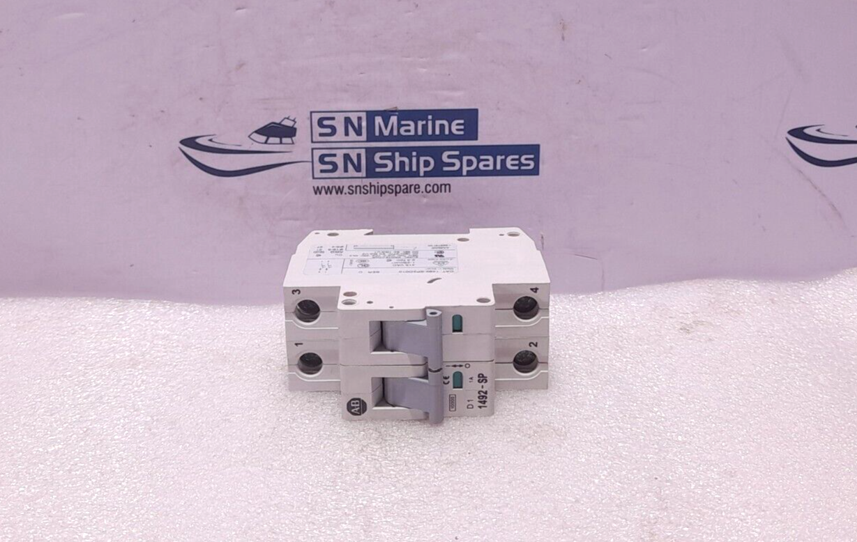 Allen Bradley 1492-SP2D010 Miniature Circuit Breaker 1492SP2D010