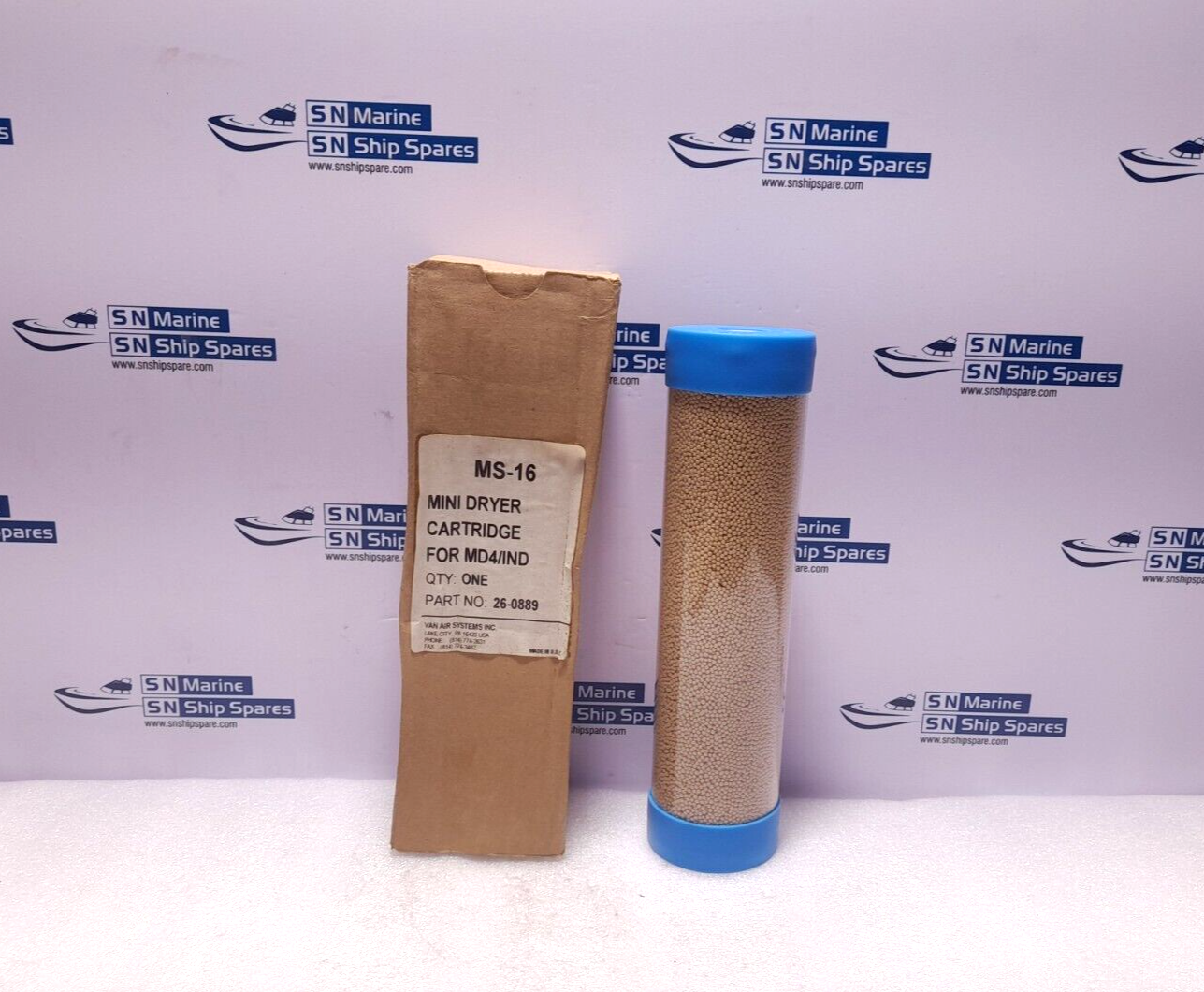 Van Air System MS-16 Mini Dryer Cartridge 26-0889 For MD4/IND