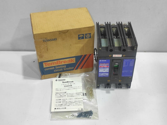 Terasaki TL-100F Circuit Breaker 3P 30A PM 50/60Hz Ui 690V  AC240V / TL100F