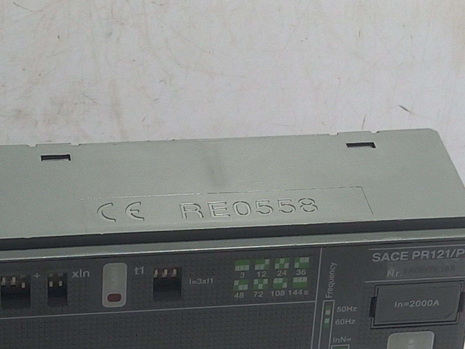ABB SACE PR121/P Solid State Programmer LSIG In 2000A