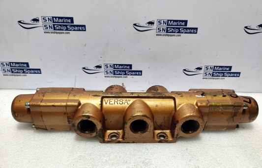 Versa VJJ-4604-MS 4-Way Valve NOV 7500567 Pneumatic Valve Multiport ¾In