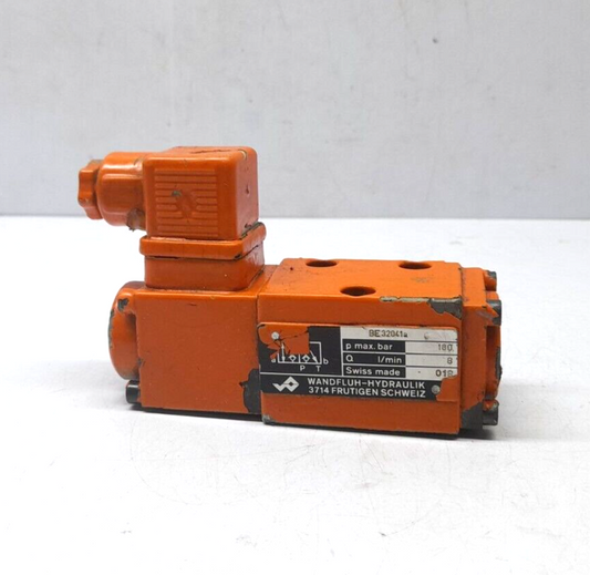 Wandfluh BE 32041a Solenoid Valve Pmax 160 Bar Q I/min 8