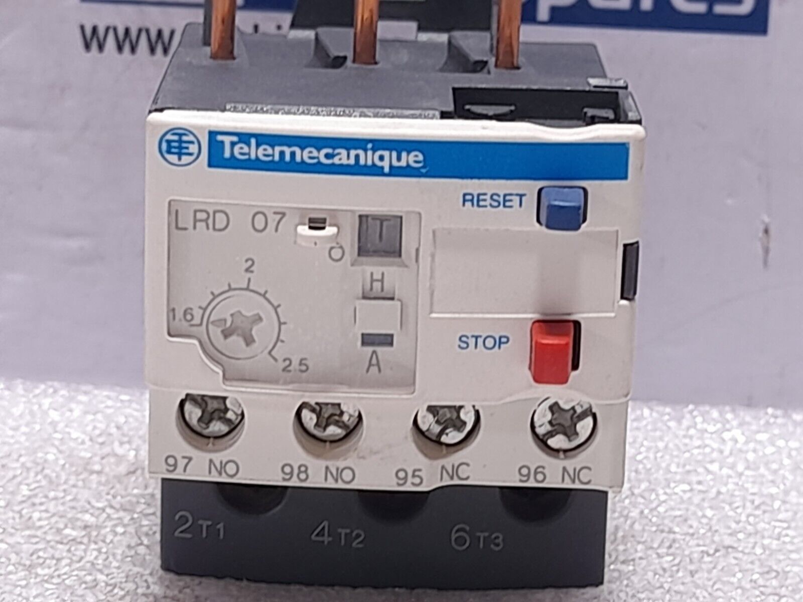 Telemecanique LRD07 Thermal Overload Relay 1.6-2.5A Konecranes 901LRD07