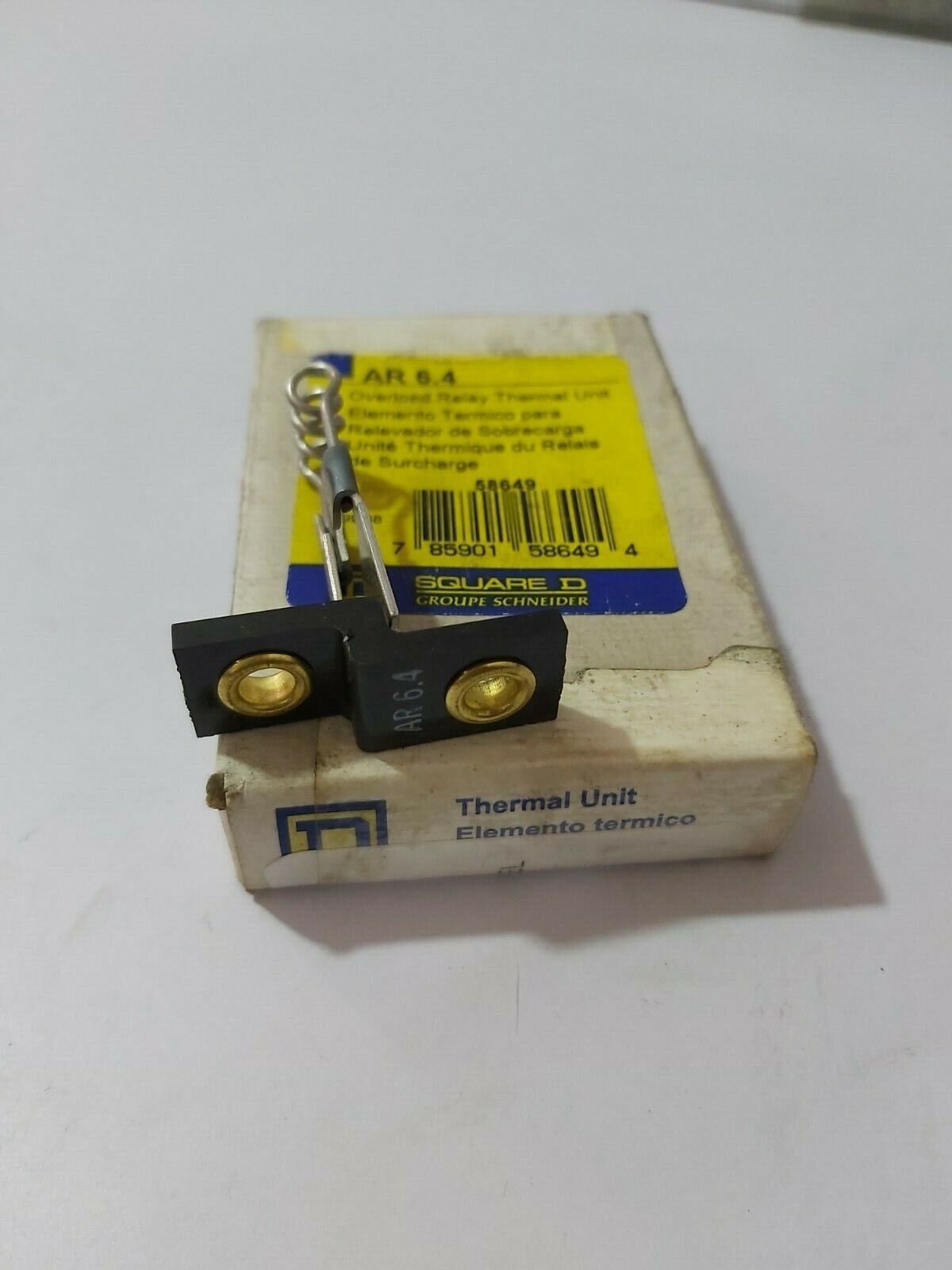 SQUARE D AR6.4 OVERLOAD THERMAL RELAY UNIT 10-PCS LOT SALE