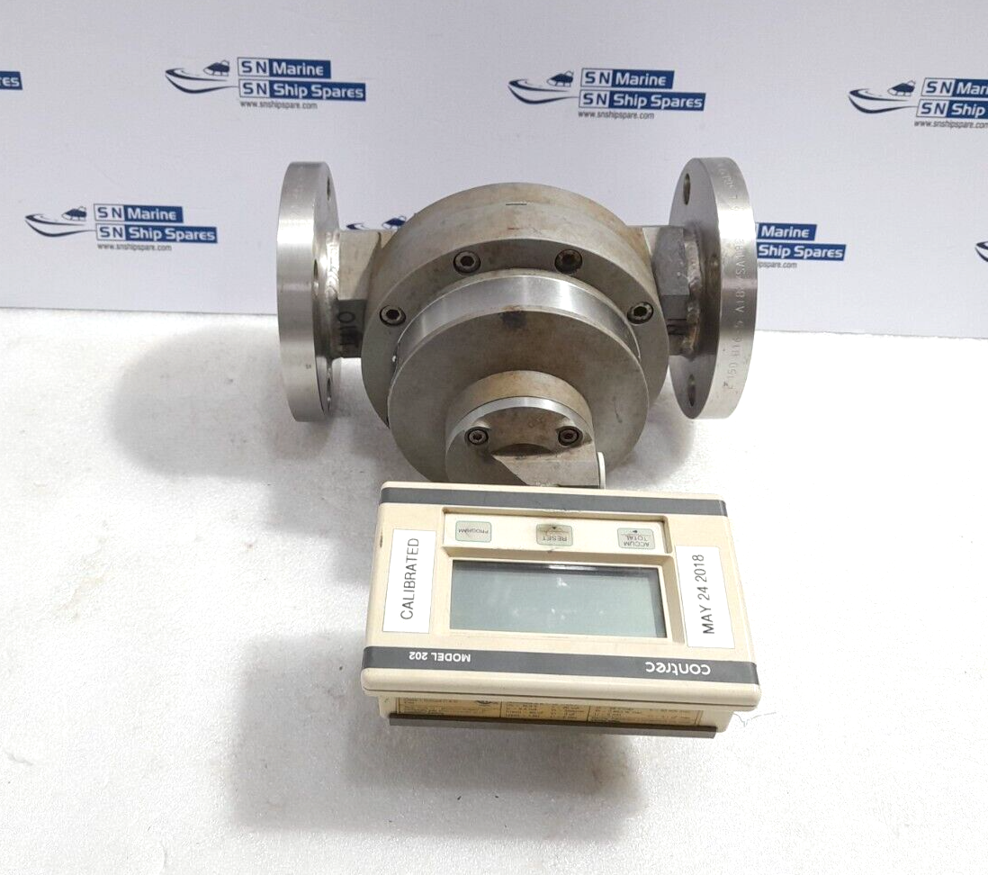 Trimec MP050S221-141 Flow Meter Contrec 202 Totalizer 202Di & 214Di