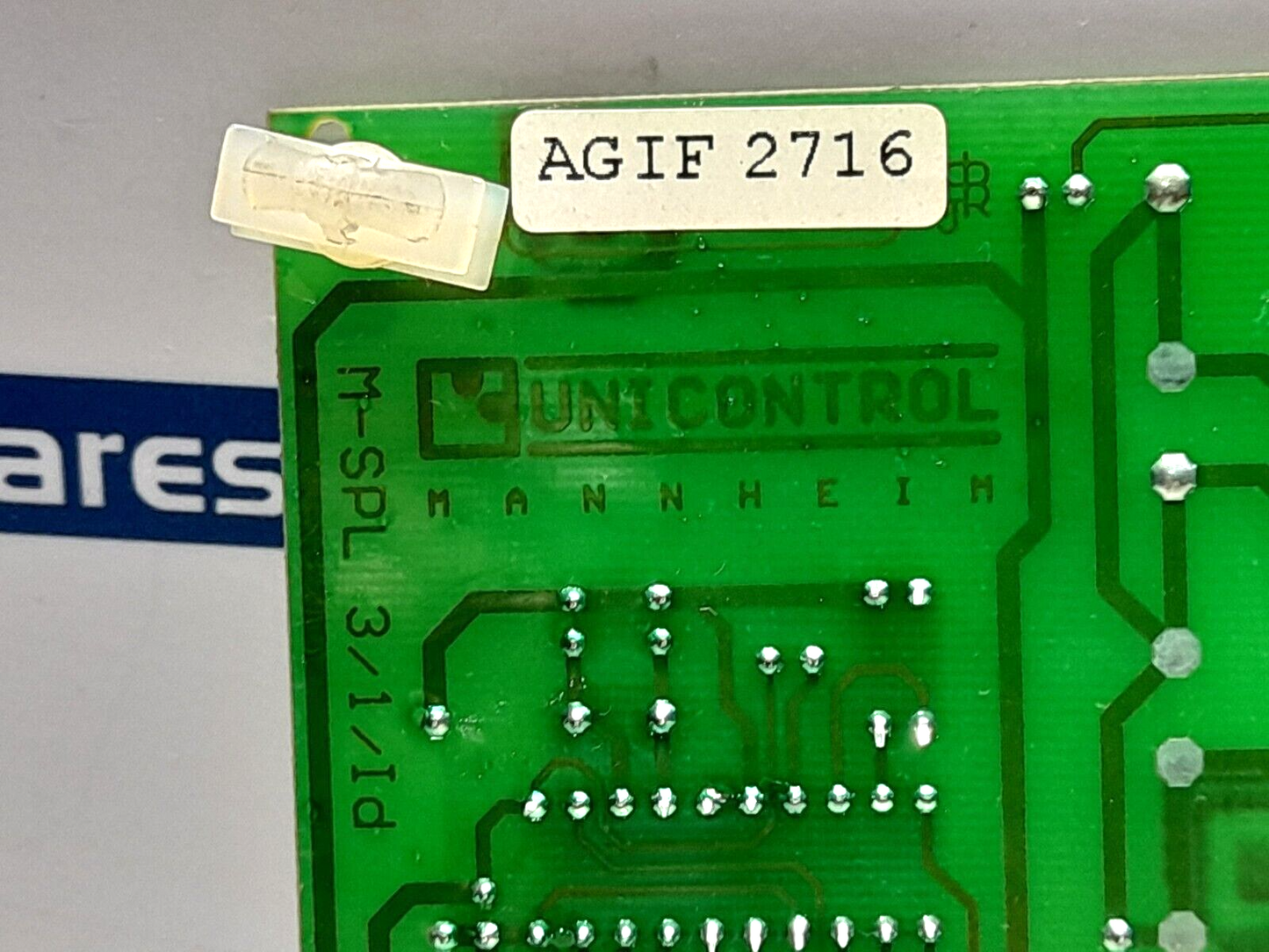 Unicontrol 0 124 187 PCB 0124187 SPUL3/I M-SPL 3/1/ID