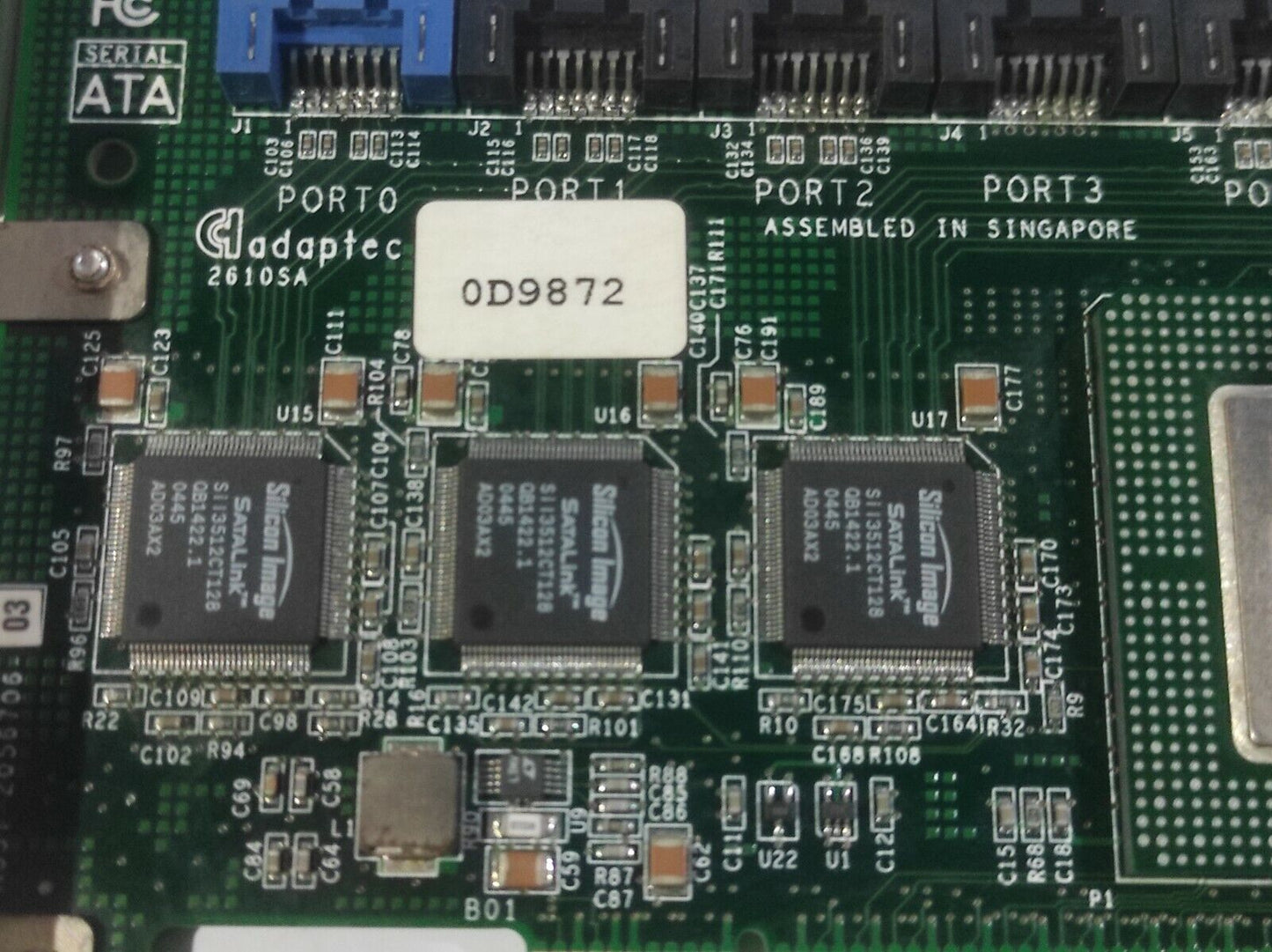 Adaptec 2610SA PCB 0D9872