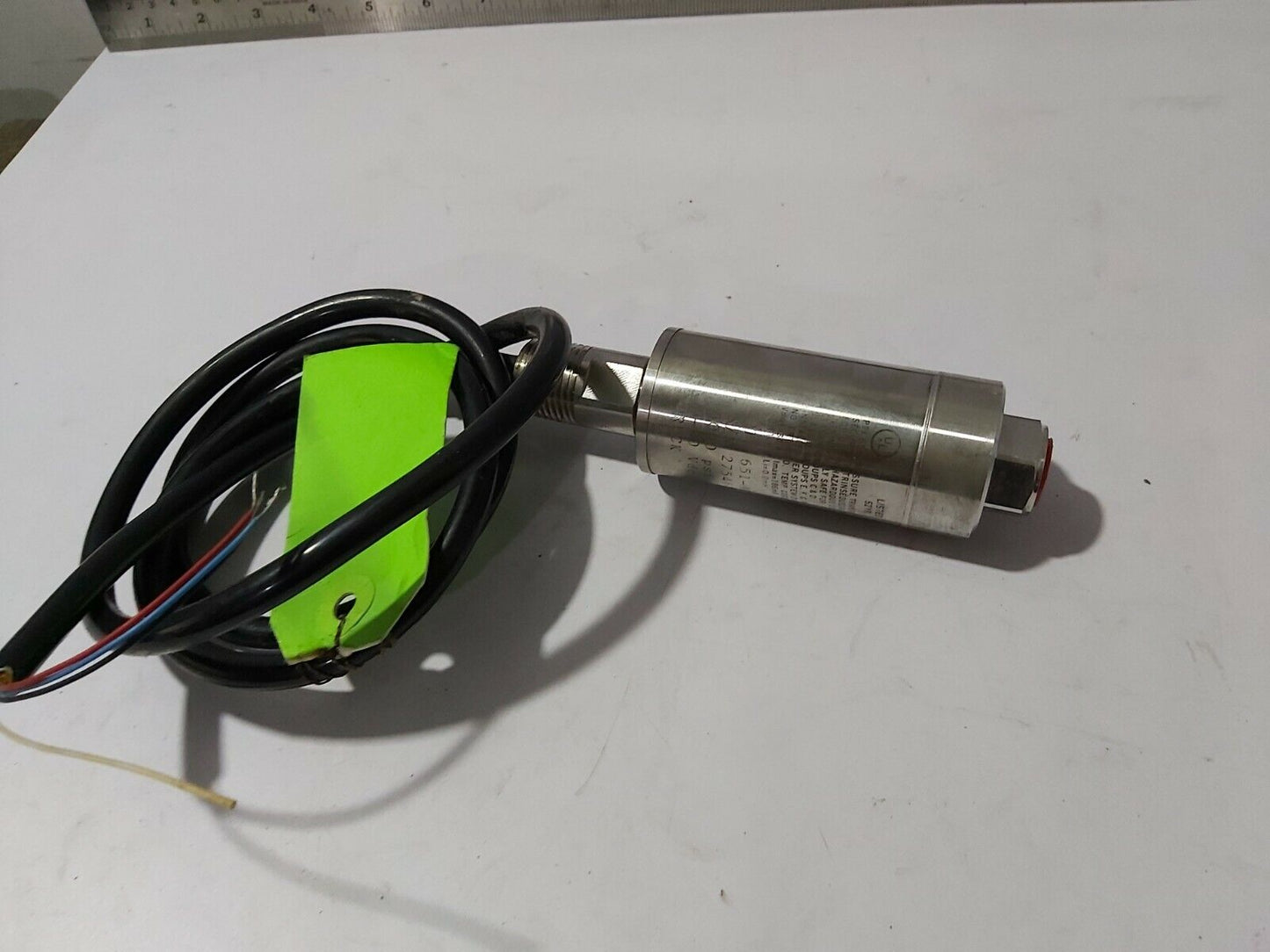 DRUCK PTX 651-A031 PRESSURE TRANSMITTER 5000PSIG 4-20MA 9-30VDC 