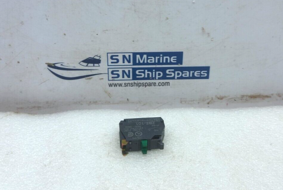 Telemecanique ZBE-101 Contact Block A600-Q600 AC 15 240V 3A 4PCs In Lot