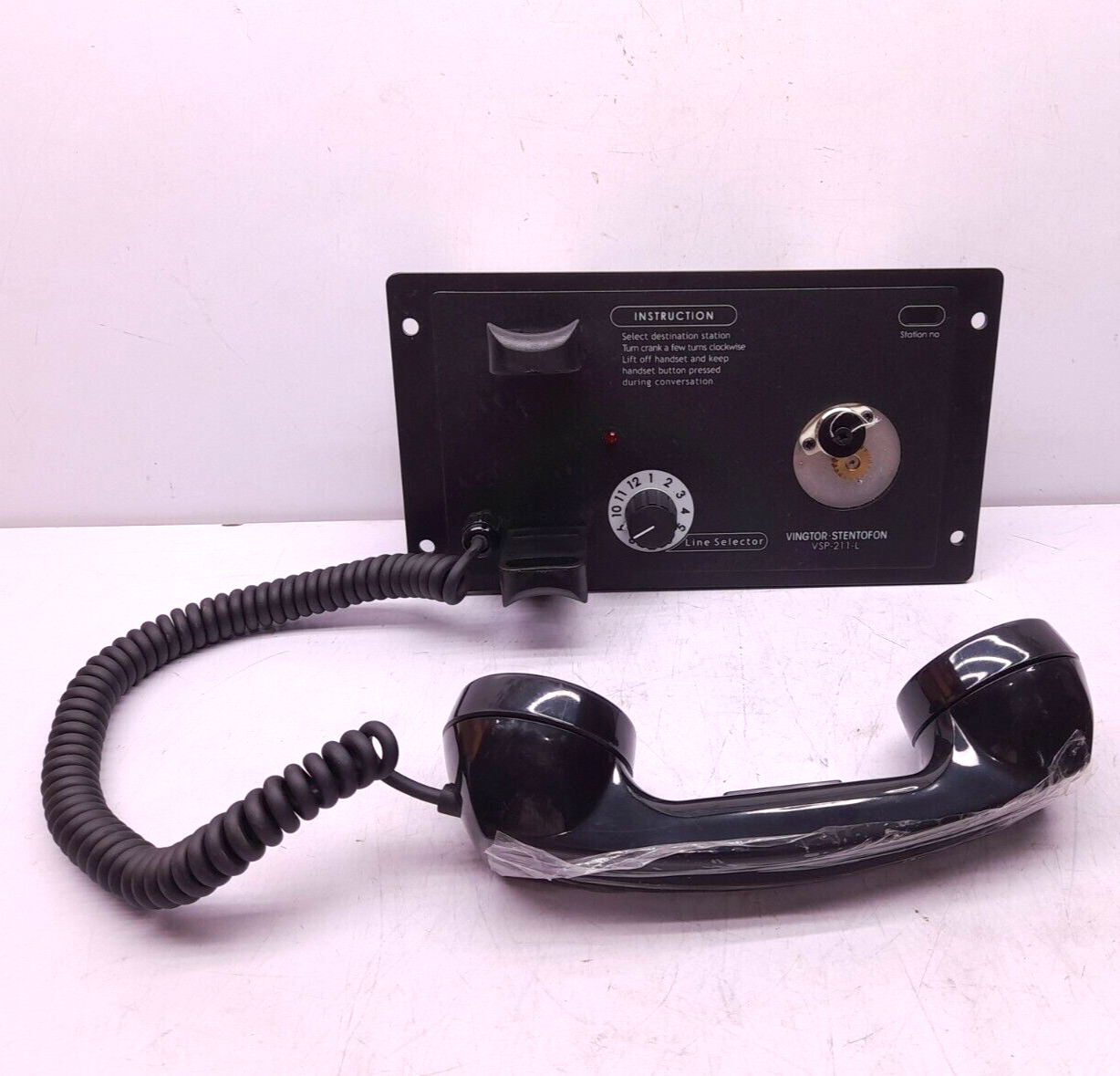 Zenitel Vingtor Stentofon VSP-211-L Soundpowered Telephone 1020600931.0600 Main