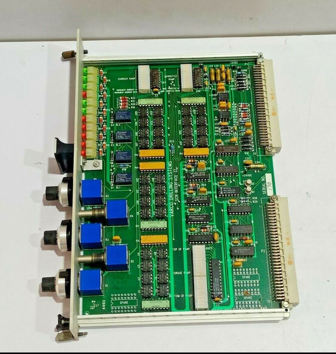 Varco Drilling Systems 92453 Rev B SCR Interface II PCB