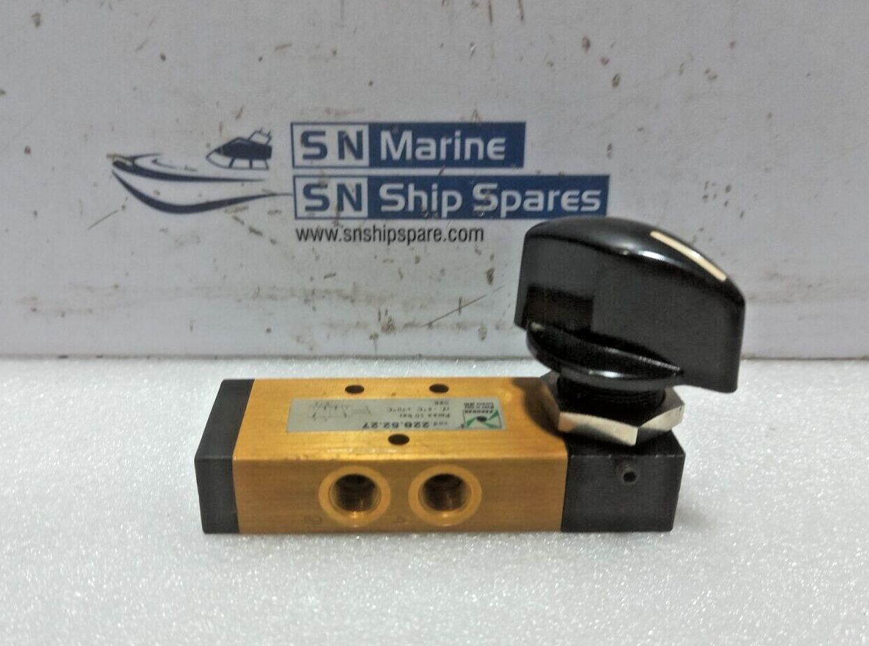 Pneumax 228.52.27 Pneumatic Selector Switch Pmax 10bar tf. -5°C +70°C