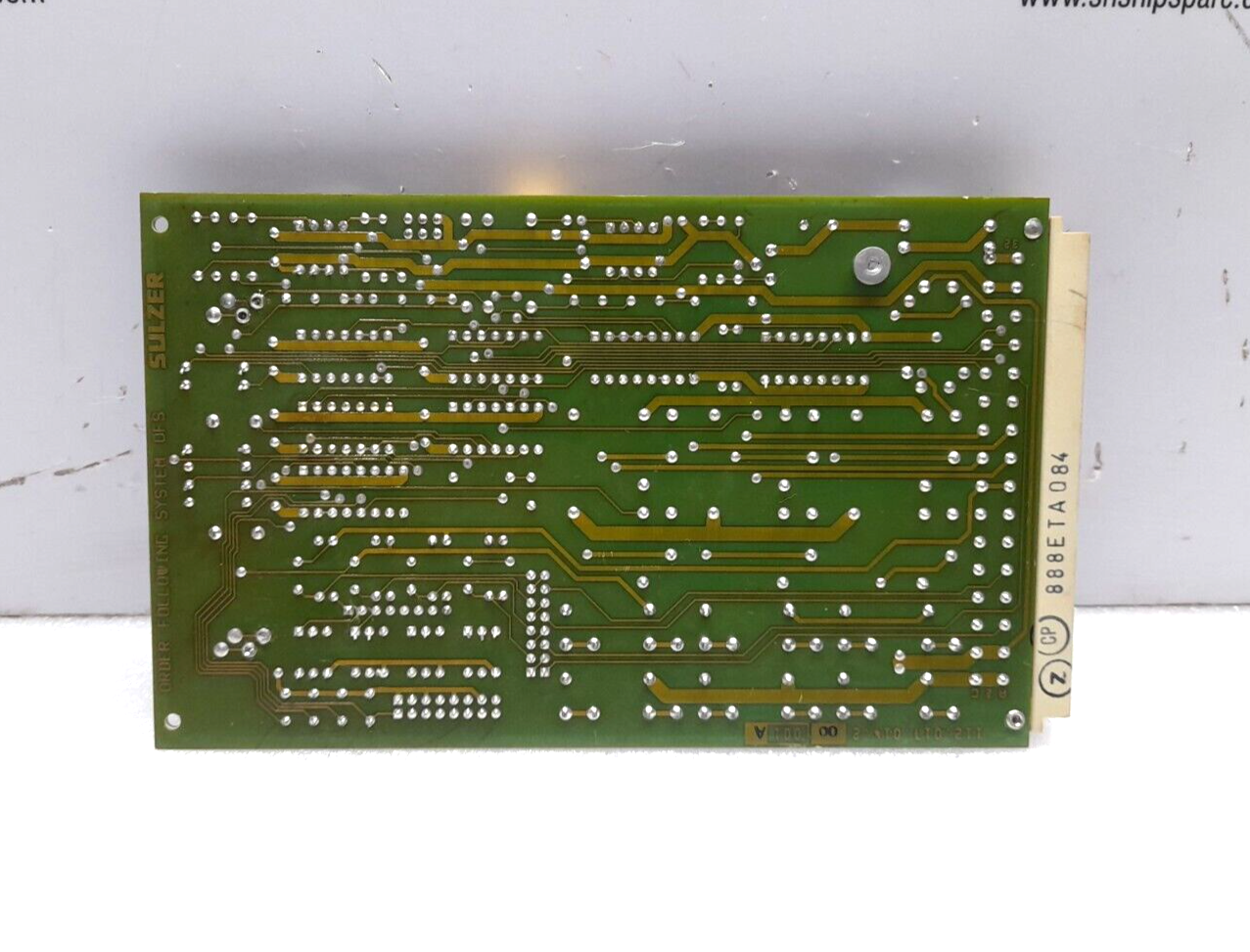 Sulzer 112.017.014.200 001 A PCB Order Following System OFS