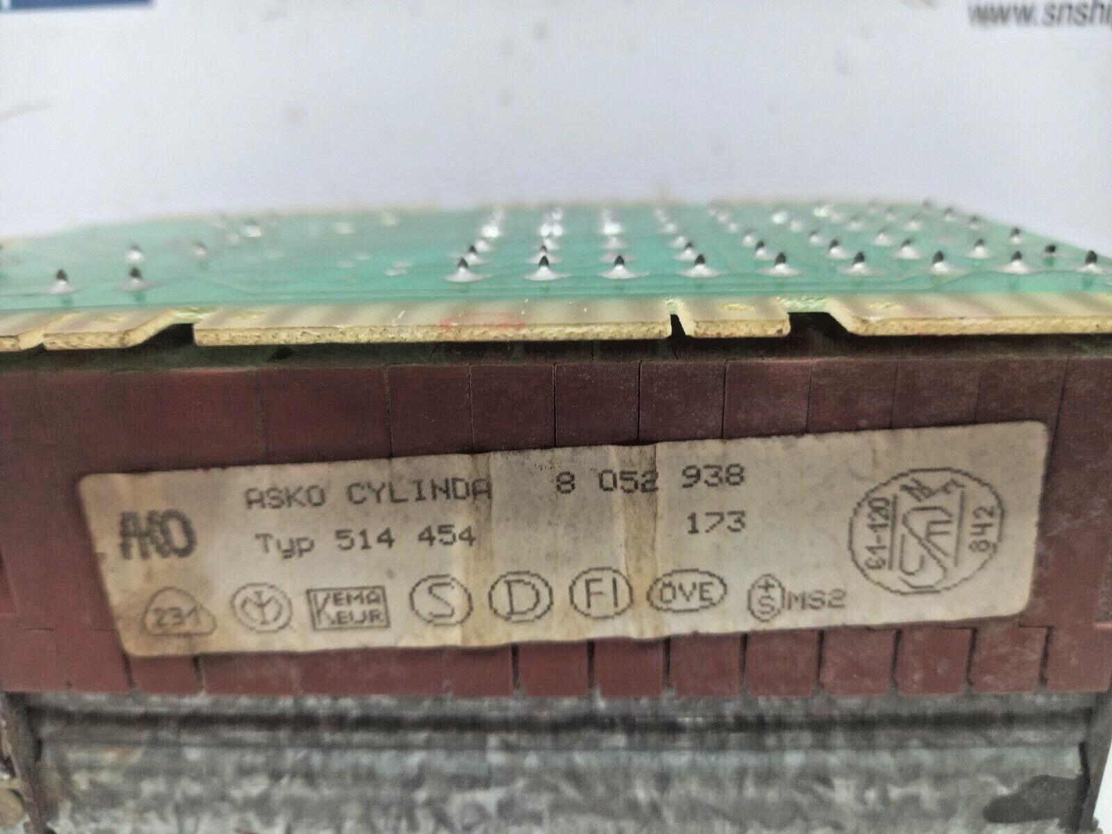 AKO Type: 514 454 Asko Cylinda Washer Timer 8 052 938