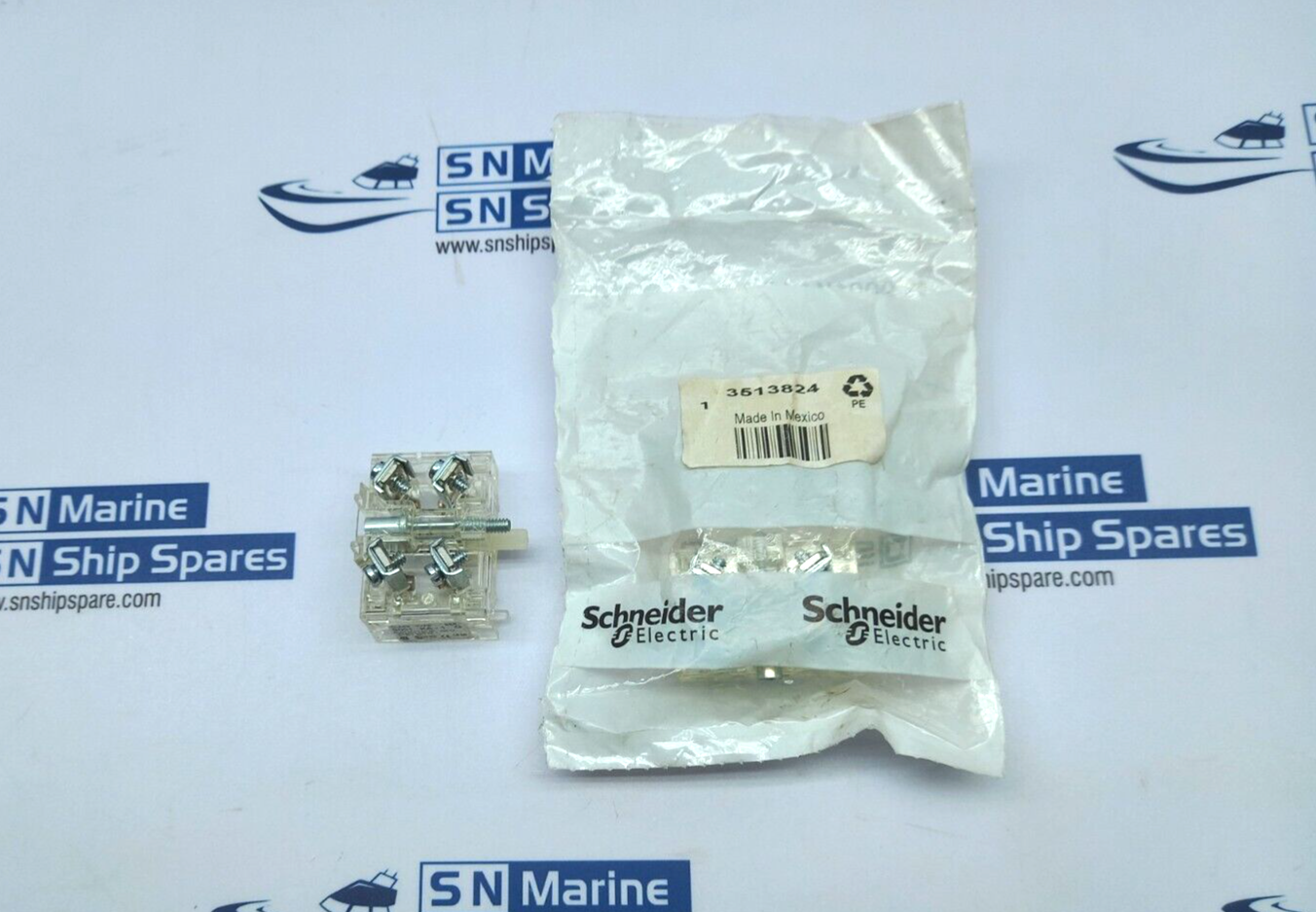 Square D 9001KAG Contact Block 1NC-1NO Ser.G 2PCs In Lot