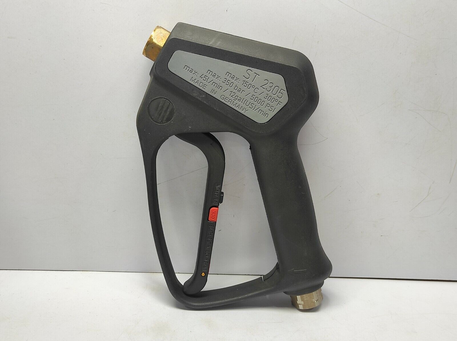 Suttner ST-2305 Pressure Washer Trigger Spray Gun Max 150°C/300°F Max 350Bar/500