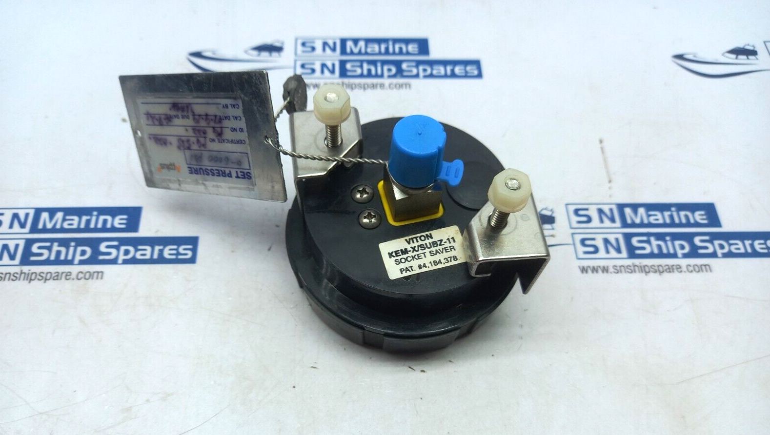 Span 02-1954-T Pressure Gauge 2-1/2 In 6K Psi Panel Nov-Shaffer 7403187