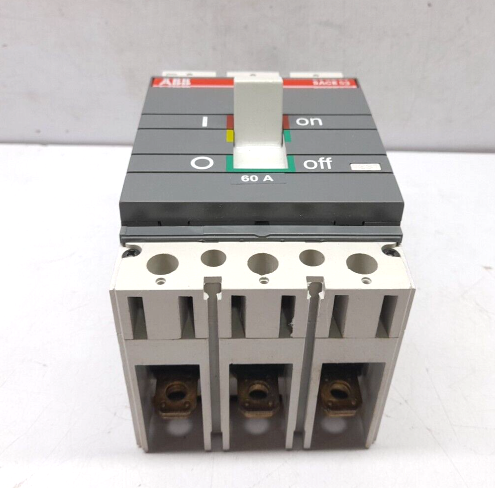 ABB SACE S3 S3H060TW Circuit Breaker S3H 60A BKR S3H 60A 3P